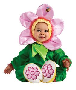 Pansy Flower Costume Baby Infant Toddler Kids Pink Daisy Easter Romper Dress Up