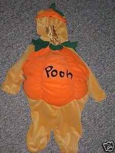 Infant Baby  Winnie Pooh Pumpkin Costume