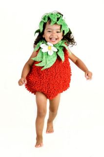 Strawberry Costume Sweet Suzie Shortcake Baby Toddler