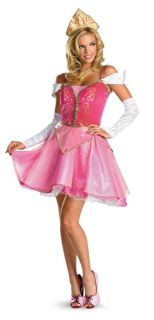 Aurora Sleeping Beauty Princess Sassy Prestige Adult Costume Disney Teen s L