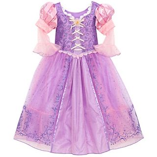 Tangled Rapunzel Costume Dress 5 6 NWT 