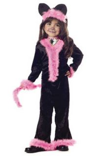New Halloween Pretty Kitty Cat Toddler Girls Child Costume 3 4 BK