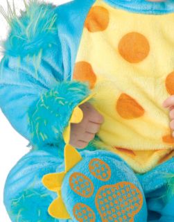 Cute Infant Fluffy Blue Little Monster Toddler Baby Kids Halloween Costume s L