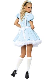 Genuine Roma Product Sexy Adult Alice in Wonderland Halloween Costume Dress