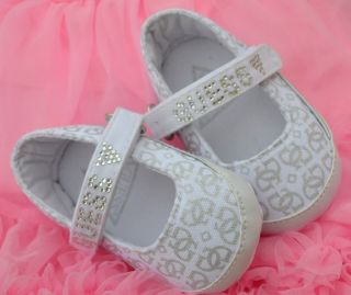 White Mary Jane Toddler Baby Girl Shoes 0 18 Months
