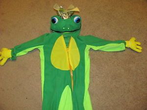 Toddler Child Kids Large Frog Prince Halloween Costume Super Cute 2T 3T Boys