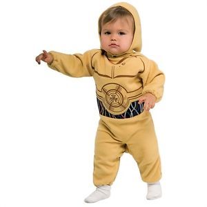C 3PO Star Wars Droid Robot Dress Up Halloween Baby Infant Toddler Child Costume