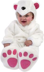 Baby White Polar Bear Costume