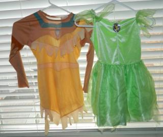 Large Lot Girls All Disney Princess Dress Up Costume Sz 7 10 Alice Tangled Belle