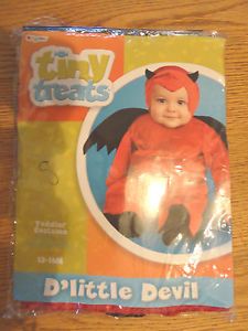 Baby Boys Girls New NIP Little Devil Halloween Costume Size 12 18 Months Disguis