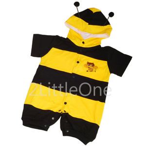 Bee Baby Boy Girl Fancy Party Costume Outfit 3M 24M
