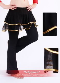 Tribal Belly Dance Costume Pants Trousers Black