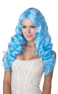 Hot Sexy Sweet Tart Halloween Costume Wig Baby Blue 70614