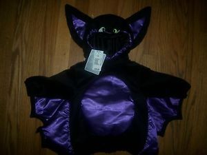 Koala Kids Plush Black Purple Bat Costume Baby Infant 9 MO $29 99