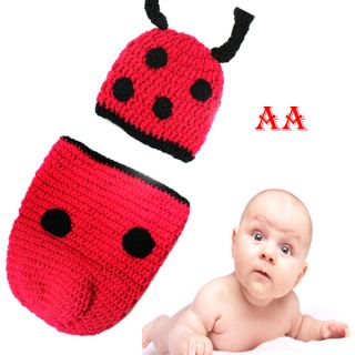Baby Kids Toddlers Photo Prop Knit Crochet Animal Hat Cap Costume 0 12 Months