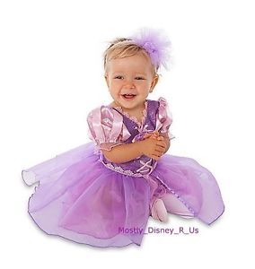 New Tangled Rapunzel Gown Infant Costume  Dress 6 12 Months Girls