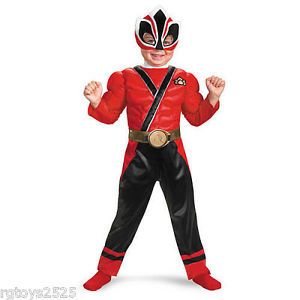 Red Power Ranger Muscle Costume