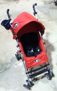 University of Georgia Logo Tailgate Childs Kids Pet Stroller Baby Buggy GA Red