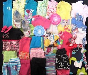 Baby Girl Clothes Huge 30 PC Lot 18 24 Month Spring Summer Outfits Dress Hair