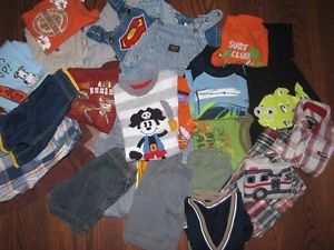 Baby Toddler Boys Sz 18 24 Months 2T Summer Clothing Shirts Outfits Clothes Lot