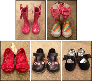 Toddler Girls Gymboree Disney Baby Deer Shoes Boots Size 03 04 6 7 8