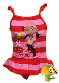 Girls Izzy Swimsuit Disney Jake The Neverland Pirates Baby Swimming Costume