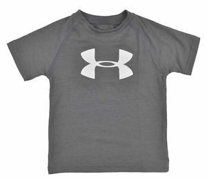 Under Armour Toddler Boys Graphite Gray White Top Size 3T $15 99