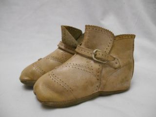 Vintage Old Children's Baby Kids Shoes Boot Bootie Booty Shoes