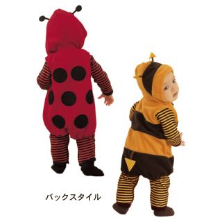Baby BB Unisex Party Costume Romper One Piece Insect Honey Bee or Ladybird