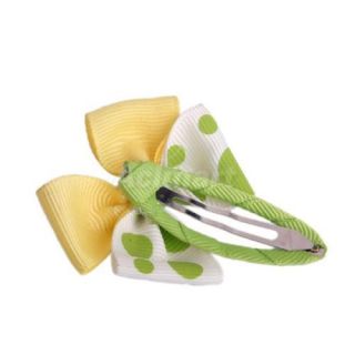Cute Baby Toddler Girls Bowknot Party Hair Bows Flowers w Snap Clips Photos