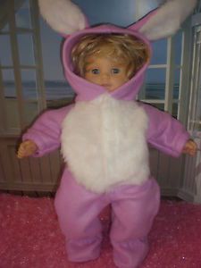 Clothes Bitty Baby Twins Lilac Easter Bunny Costume