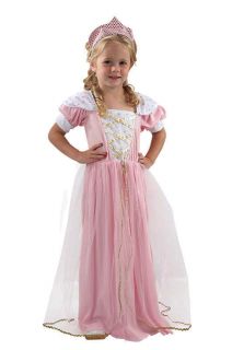 Childrens Pink Fairy Tale Princess Fancy Dress Costume Girls 2 3 Yrs