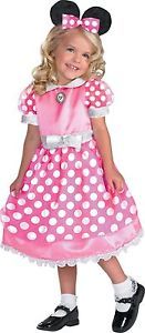 Disney Clubhouse Minnie Mouse Pink Toddler Child Costume