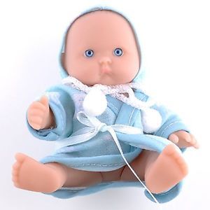 Cute Precious Lifelike Polymer Clay Reborn Lifelike Baby Doll with Clothes 8606