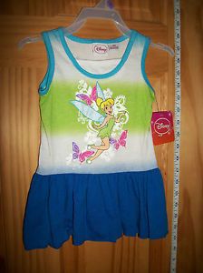 New Disney Fairies Baby Clothes 12M Tinkerbell Infant Dress Tink Tinker Bell