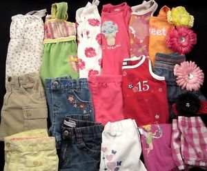 Baby Girl Clothes Huge Lot 24 Month 2T 2 Spring Summer Baby Gap Gymboree