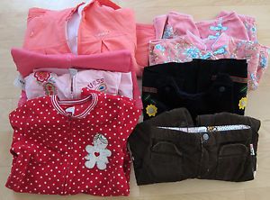 Lot 9 PC Baby Toddler Girl Clothing Fall Winter 18 24 Months Mon Jacket