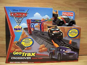 Fisher Price GeoTrax Disney Pixr Cars 2 Crossover Track Pack Max Schnell Car