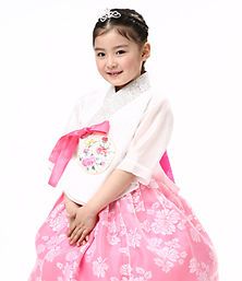 AGE1 6 Korean tranditional Clothes HANBOK 1017 Dress Girl HANBOK Birthday Party