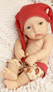 Reborn Baby Dolls 12" Silicone Dolls Lifelike Baby Toys Reborns Baby Boy