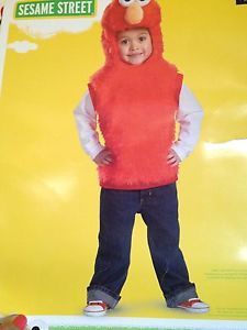 New Toddler Sesame Street Elmo Halloween Costume Size 2T