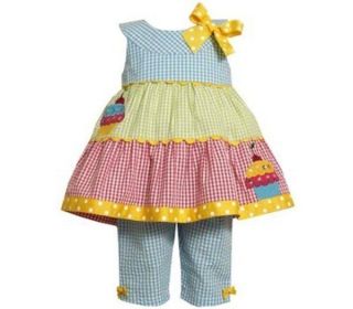 Bonnie Jean Baby Girls Boutique Outfit Sizes 12 18 Months Cupcake Clothing