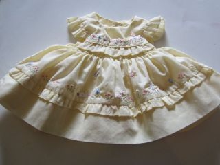 Preemie Baby Girl George Easter Smocked Embroidered Dress Newborn