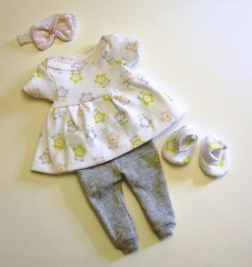 Sculpted OOAK Baby Doll Clothes Dress Tiny Miracle Mini Reborn Preemie 10"