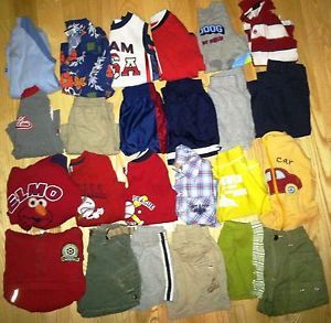 Baby Boy Huge 24 Piece of Spring Summer Clothes Size 18 Months Carter's OshKosh