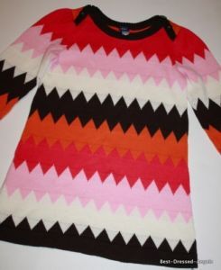 Baby Gap First Snow Sweater Dress Girl Size 3 Pretty Boutique Clothes New