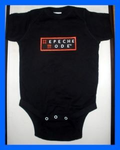 Depeche Mode Infant Baby Onesie T Shirt 80's Rock New
