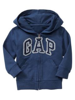 Baby Gap Boys Hoodie Zip Logo Sweatshirt Sweater Jacket Blue U Pick Size