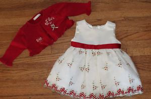 Cinderella Baby Infant Clothes Holiday Christmas Portrait Fancy Size 9M