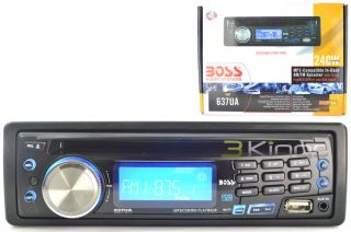 New Boss Audio 637UA CD  USB Aux in Dash Car Player Receiver Stereo Radio